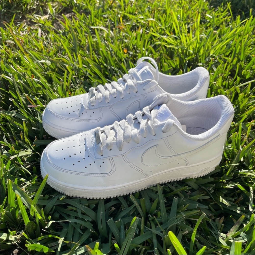 Nike Air Force One white sneakers